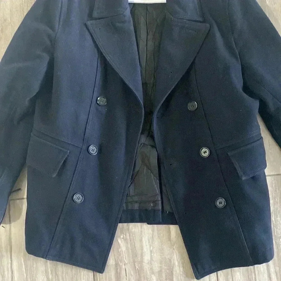 Men’s Zara Peacoat size  large - Picture 4 of 10